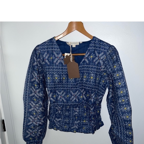 Flower that girl stunning embroidered top xl - Picture 2 of 6